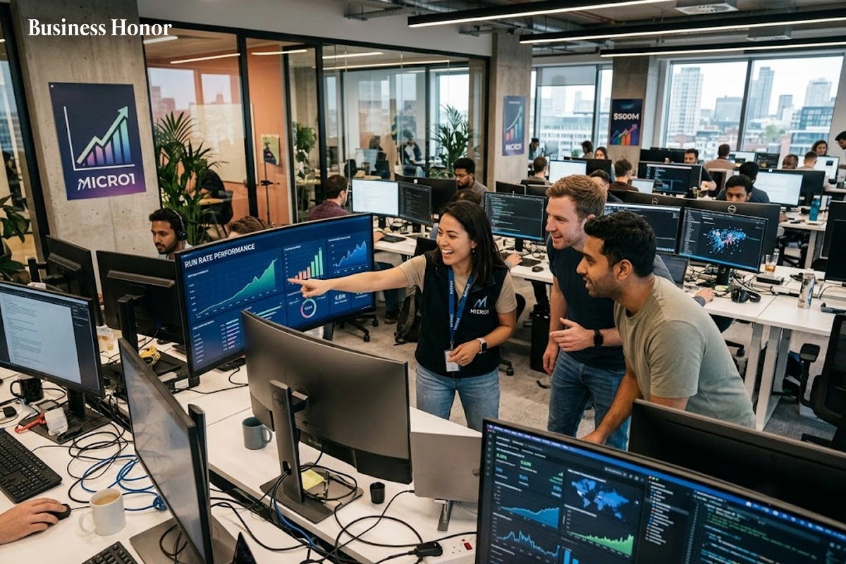 Micro1 AI Data Startup Hits $500M Run Rate as AI Data Race Explodes